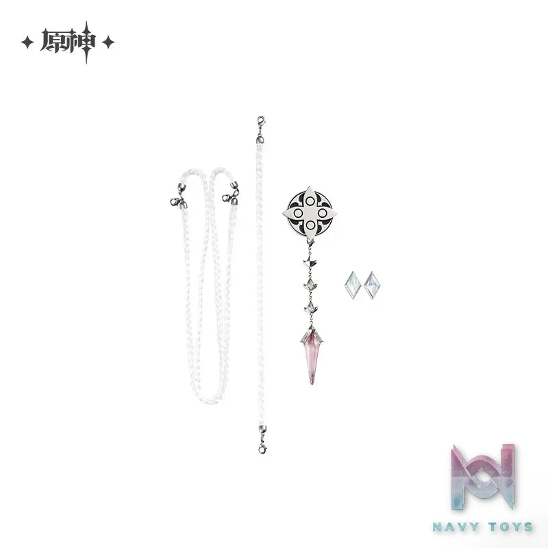 miHoyo – Genshin Impact Frost and Flame series Brooch Set Accessories (Licensed)