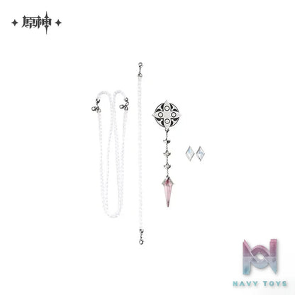 miHoyo – Genshin Impact Frost and Flame series Brooch Set Accessories (Licensed)