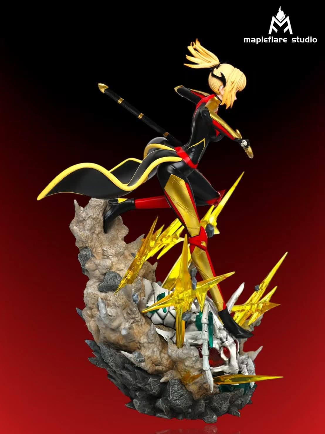 Sung Jinwoo & Cha Hea In resin statue Mapleflare Studio anime figure