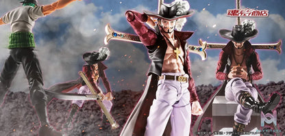 BANDAI – One Piece S.H.Figuarts Dracule Mihawk Hawkeye (Licensed)