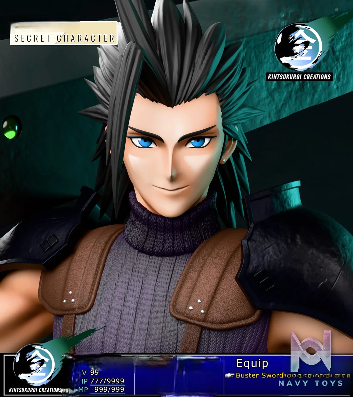 Kintsukuroi Creations Studio – Zack Fair Final Fantasy VII