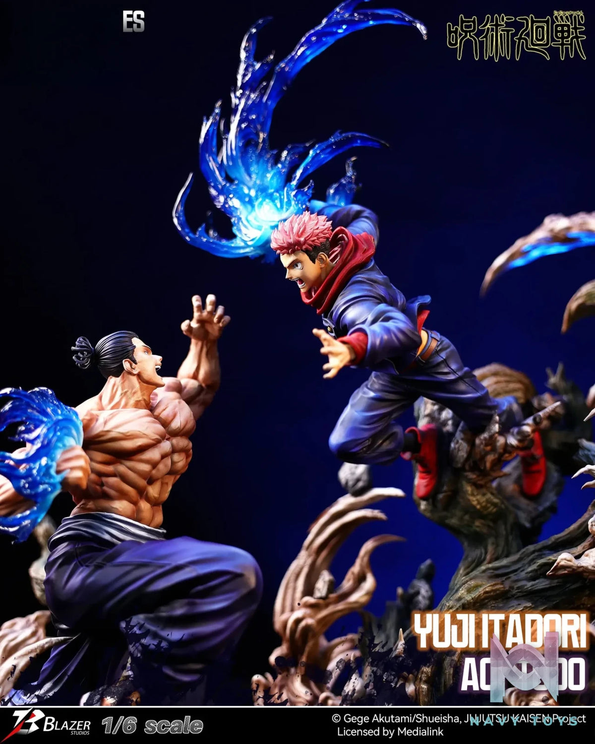 Blazer Studio – Jujutsu Kaisen Yuji Itadori X Aoi Todo 1/6 Scale Statue (Licensed)