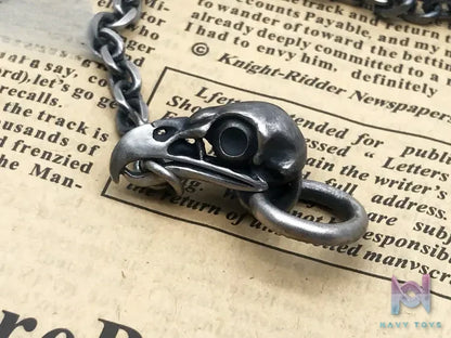 Shou Jiang Studio – Custom Original Design Men’s 4.3mm Eagle Curb Chain Necklace Original