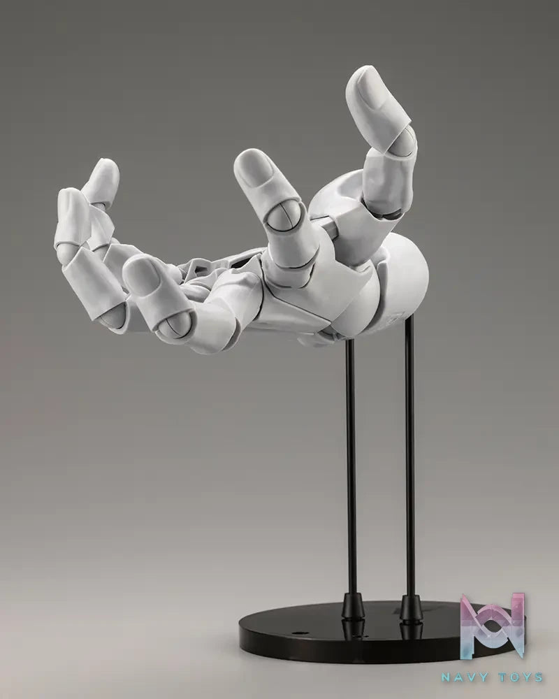 Kotobukiya – Artist Support Item Hand Model 1/1 L Grey & White AT029 AT030 (Licensed)