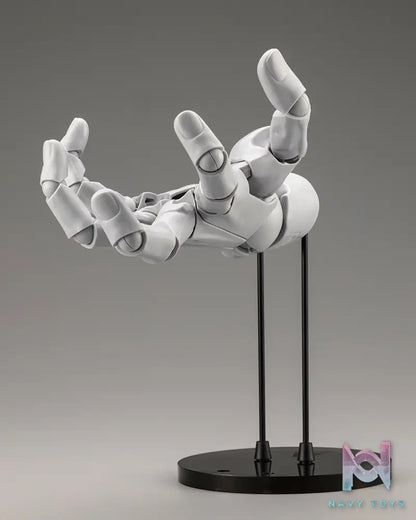 Kotobukiya – Artist Support Item Hand Model 1/1 L Grey & White AT029 AT030 (Licensed)