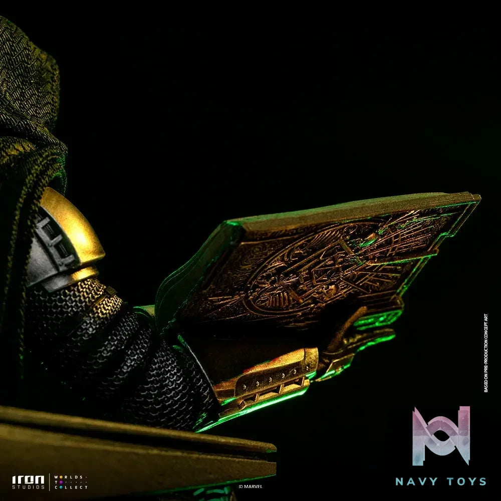 Iron Studio – Doctor Doom on Throne – Avengers: Doomsday – Art Scale 1/10 Statue MARCAS141126-10 (Licensed)