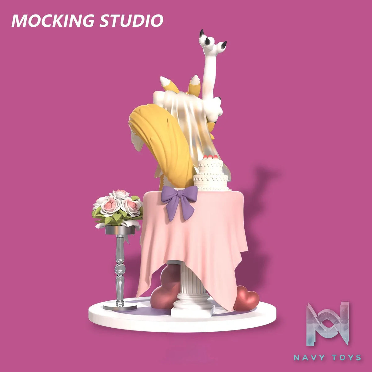 Zhu Yi Wan Jia Studio – Renamon in Wedding Dress Digimon