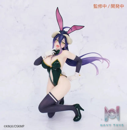 SYSTEM SERVICE – Overlord One-Seventh Carat PVC Statue Albedo Bunny Ver. (Licensed)