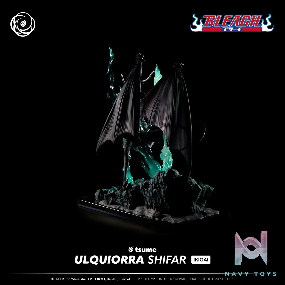 Tsume Studio - Bleach ULQUIORRA SHIFAR IKIGAI (Licensed) resin statue Navy Toys anime figure