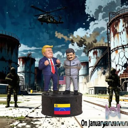Liu Jin Dian Tang Studio – Trump X Maduro Superstar