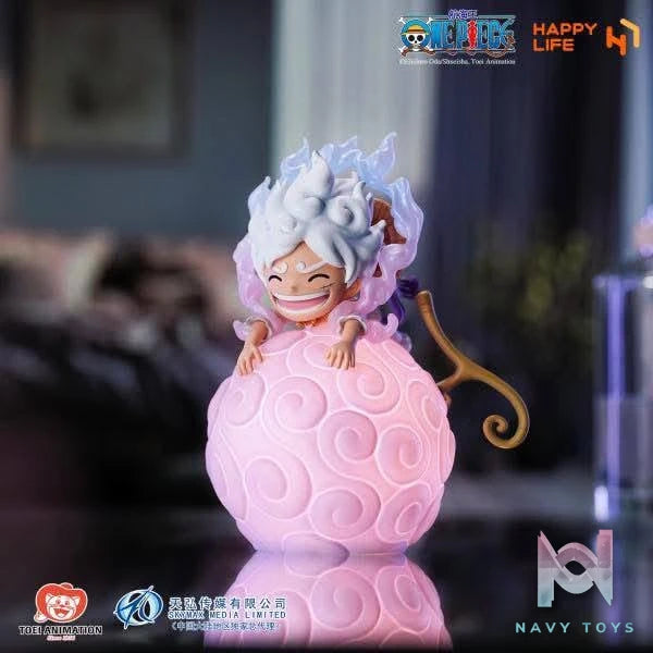 Luffy Nika Night Lamp resin statue Happy Life Studio anime figure