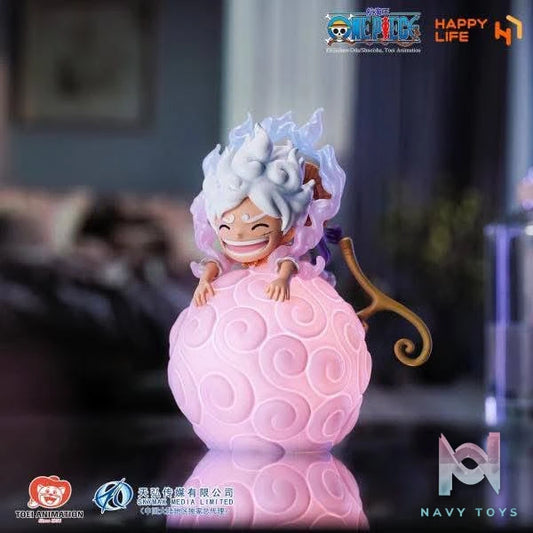 Luffy Nika Night Lamp resin statue Happy Life Studio anime figure