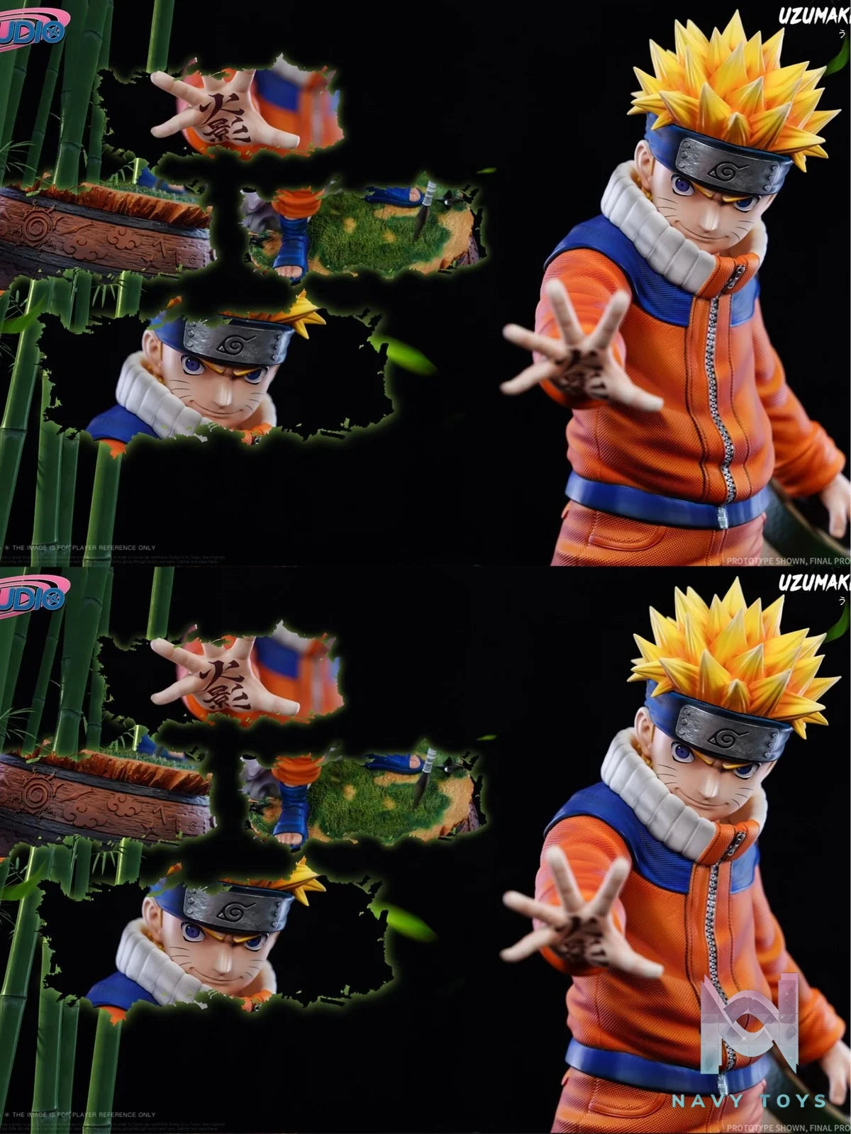 Uzumaki Naruto - Naruto - 7 Studio resin statue 7 Studio anime figure