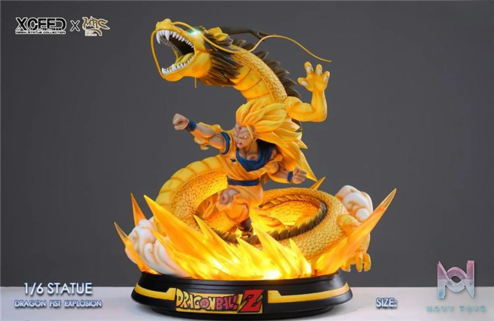 XCEED X MRC Studio – Dragon Ball Goku Dragon Fist Explosion