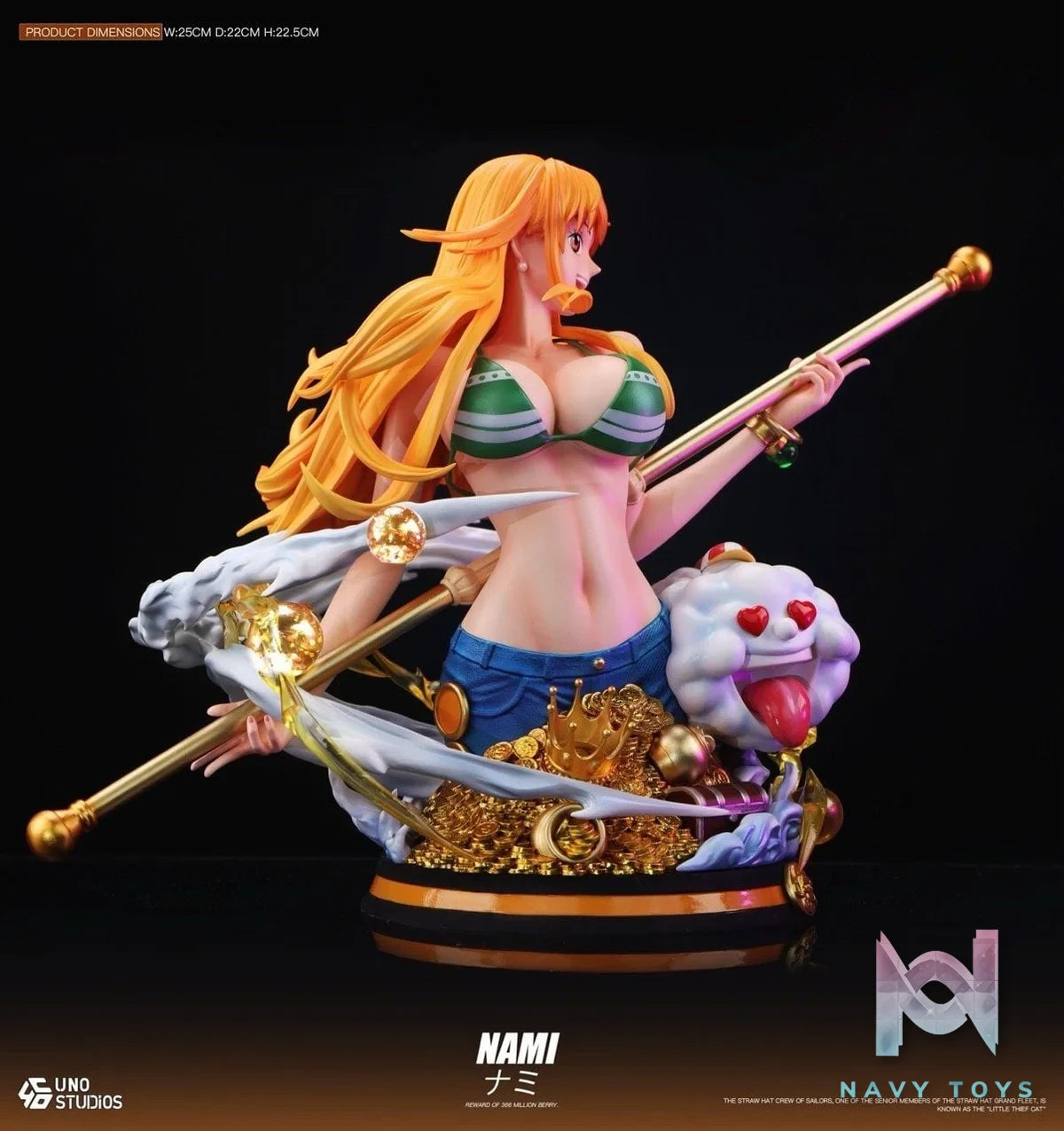 Bust Nami - One Piece - UNO Studio resin statue UNO studio anime figure