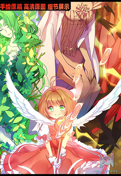 KALA HOME Studio – Cardcaptor Sakura Multiple Characters #04 3D Decorative Painting Cardcaptor Sakura