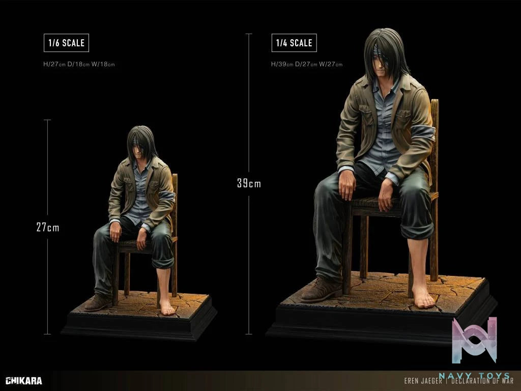 Eren Yeager resin statue Chikara Studio anime figure