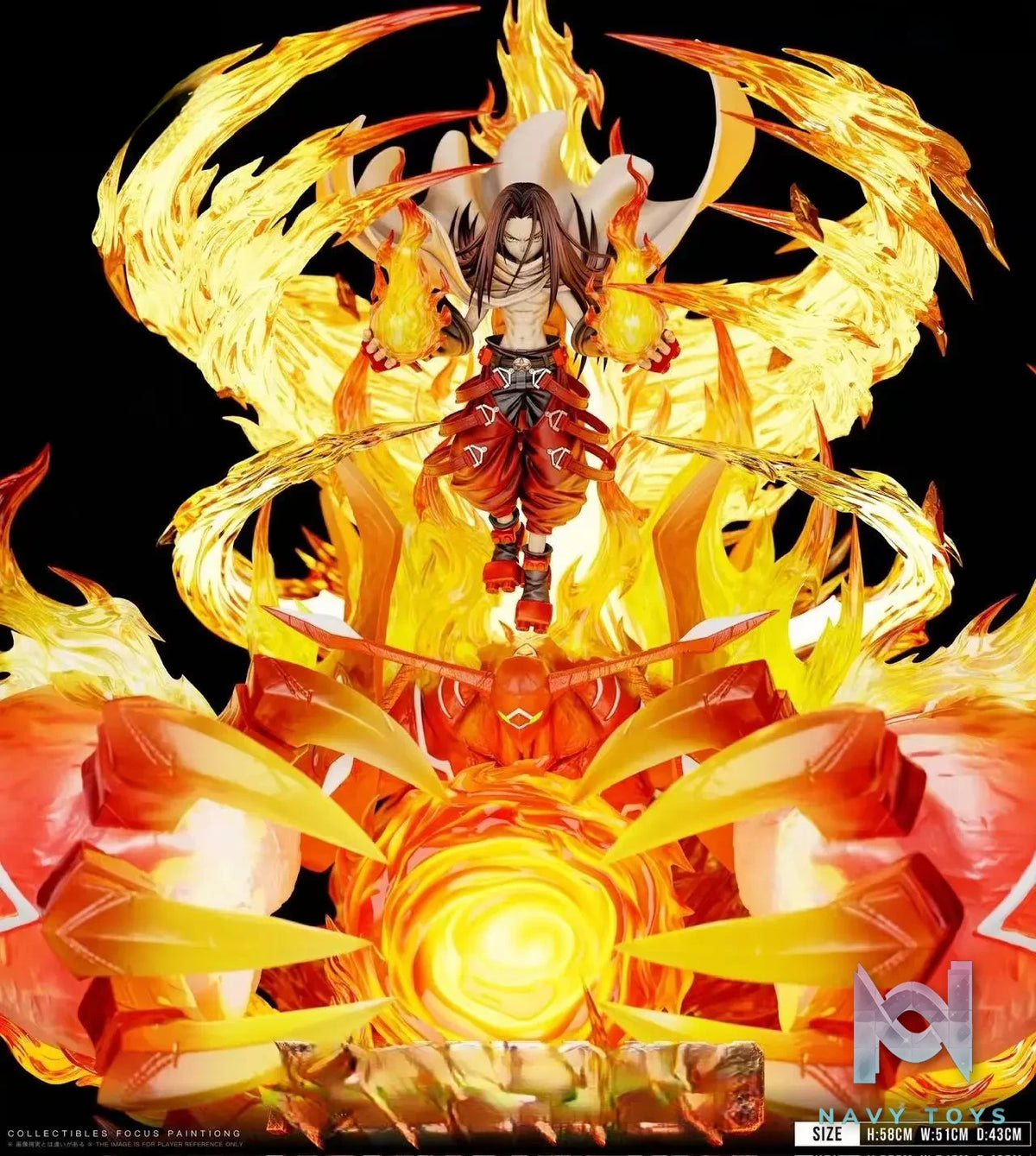 Lue Ying Studio – Collector’s Statue 002 Asakura Hao Shaman King