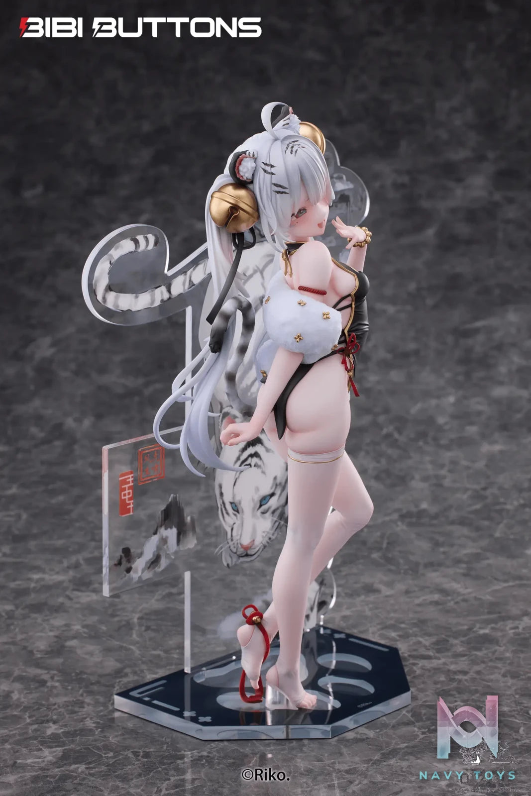 Bibi Buttons – Tiger’s Roar Stirs the Wind – White Tiger 1/6 Scale Figure (Licensed)