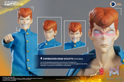 Asmus Toys Studio – Yu Yu Hakusho Kazuma Kuwabara 1/6 COLLECTIBLE ACTION FIGURE YUYU004A YUYU004LUX
