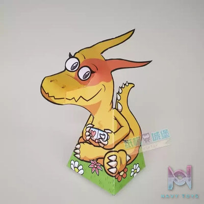 Qian Zhi Lu Studio – Animal Series Visual illusion 3D Paper Model DIY