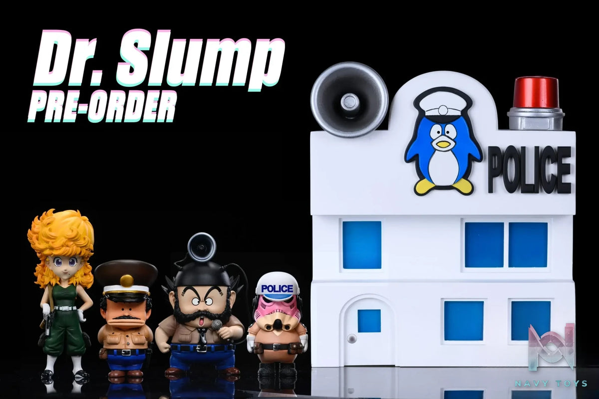 LeaGue Studio – Dr. Slump Penguin Village Black Policeman