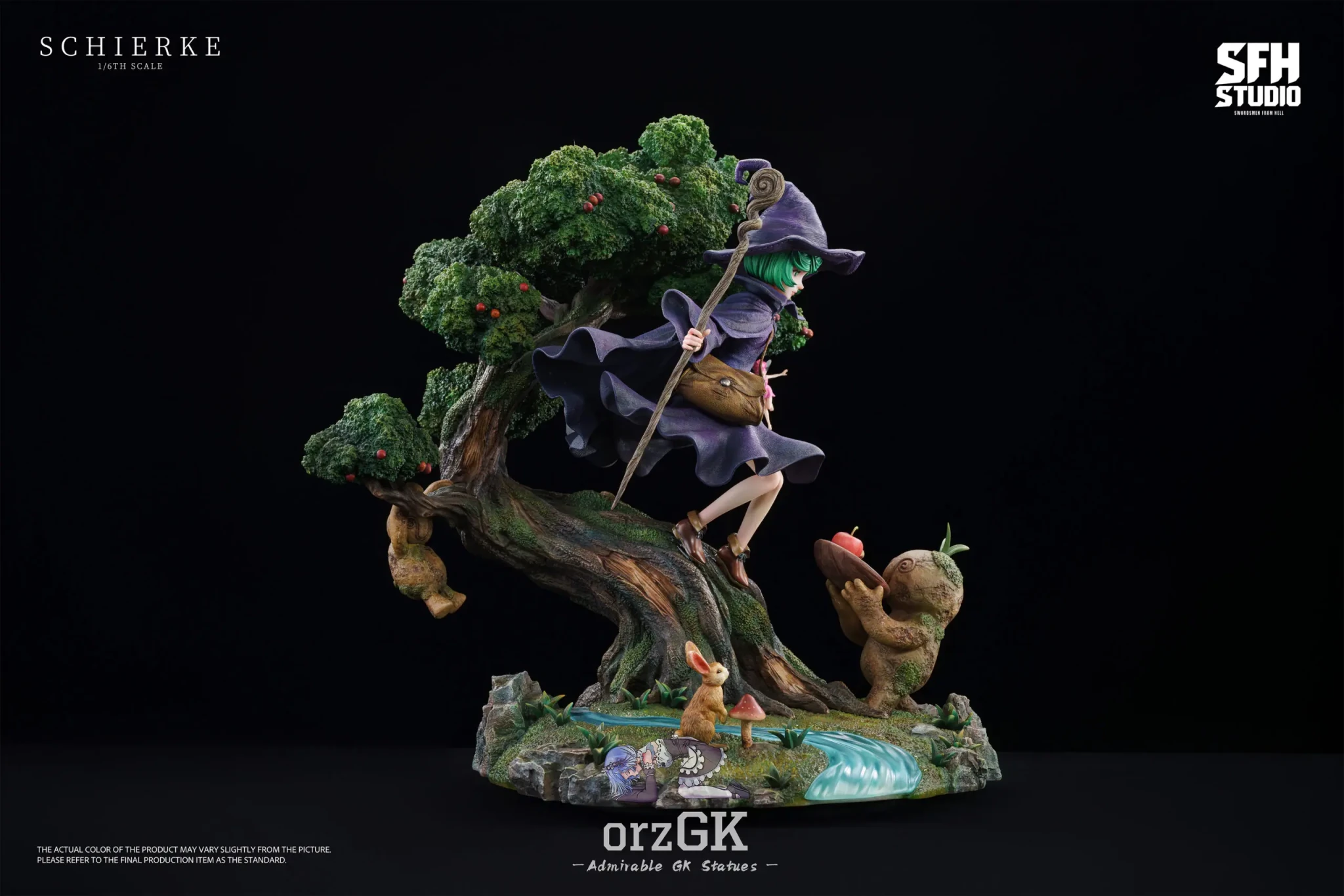Schierke - Berserk- Swordsmen from Hell Studio resin statue Navy Toys anime figure
