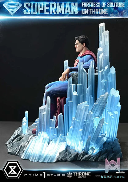 Prime 1 Studio – Superman (Comics) Superman Fortress of Solitude on Throne (Design by Gabriele Dell’Otto) TLCDC-08 TLCDC-08UT TLCDC-08UTS (Licensed)