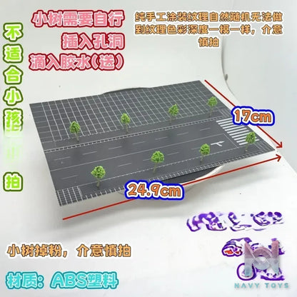 Mu Shi Chang Jing Shou Gong Studio – Battle‑Damaged Building Multi‑Purpose Diorama M02 Original