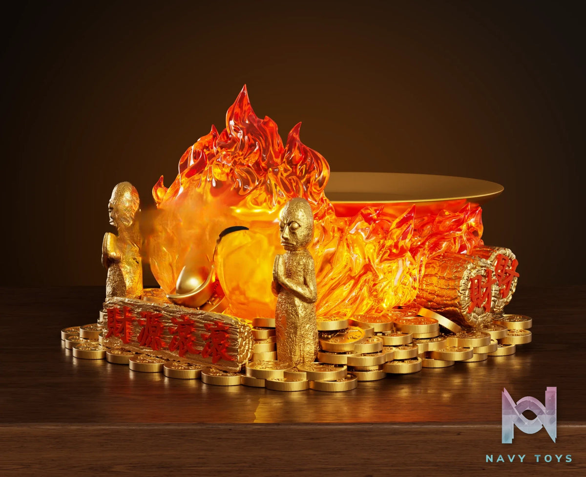 WAWA Studio – Lucky Series Lucky Calcifer Tray Howl’s Moving Castle