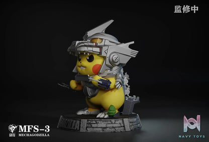 Hard Shell Studio – Pokemon Mecha Godzilla Pikachu