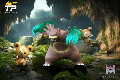 TP Studio – Pokémon Teddiursa Evolution Set