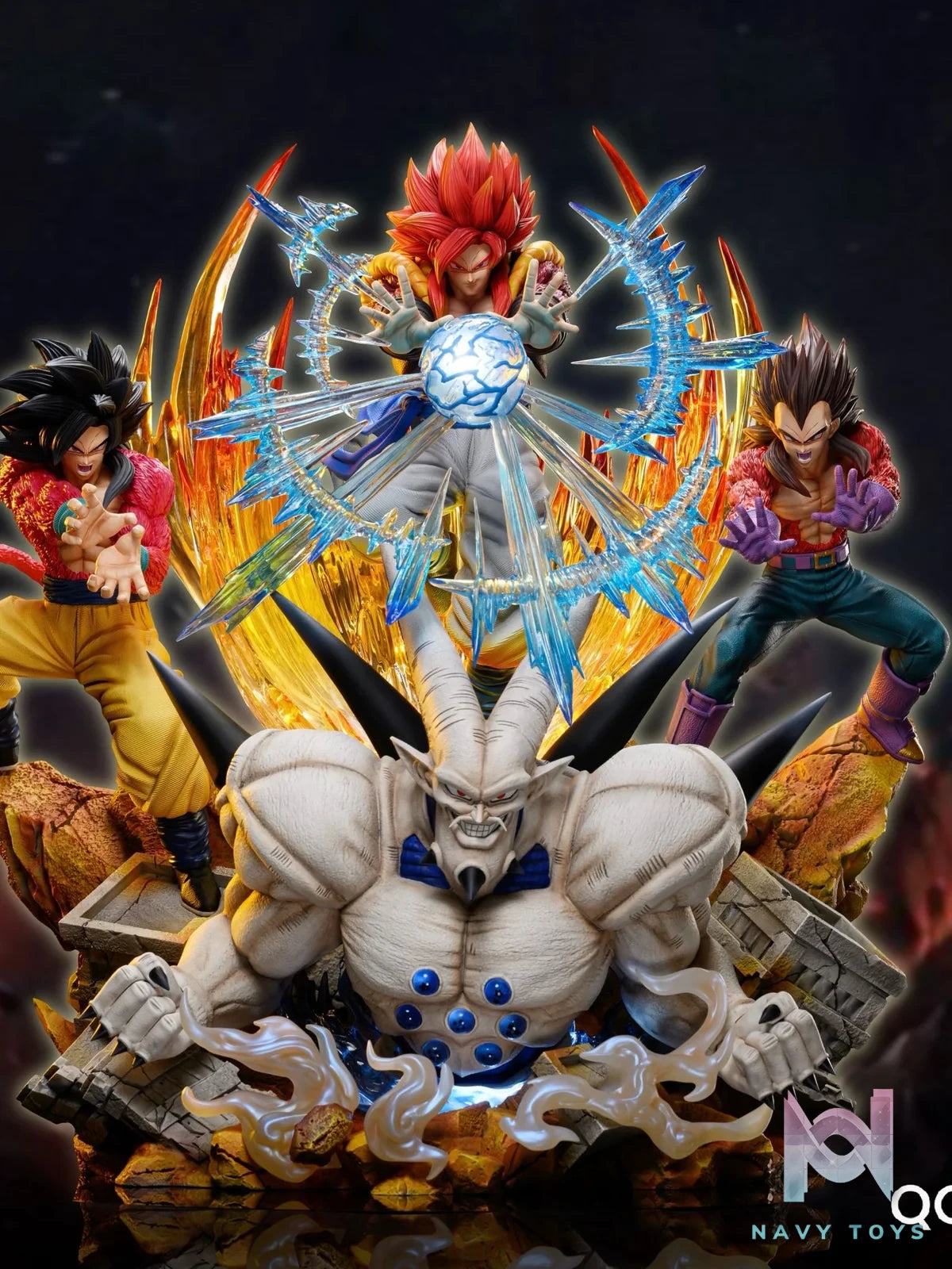 Gogeta SSJ4 vs Syn Shenron - Dragonball - Kylin Studio resin statue Kylin Studio anime figure
