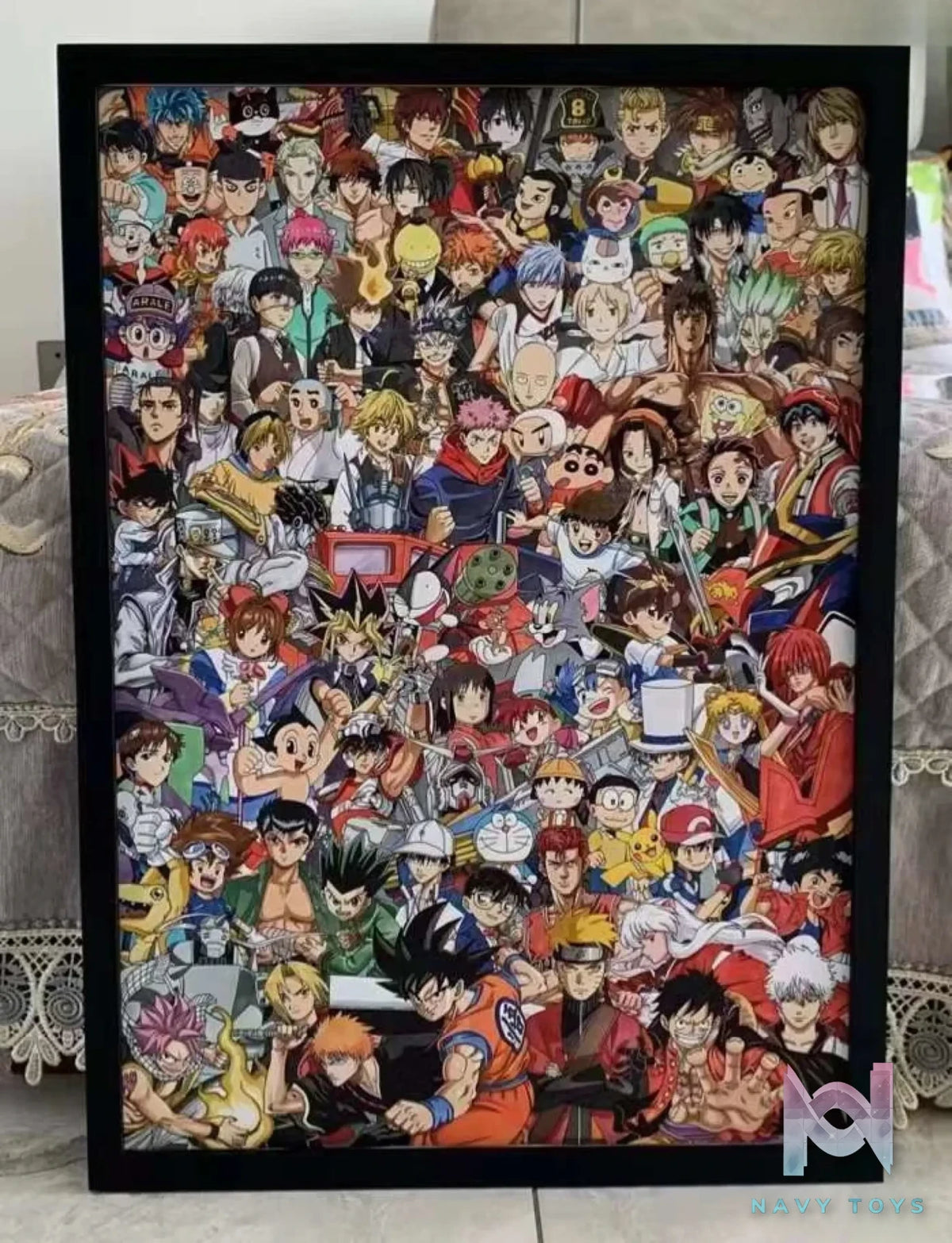 Big Black Cow Studio – Large-scale family portrait reproduction of anime protagonist