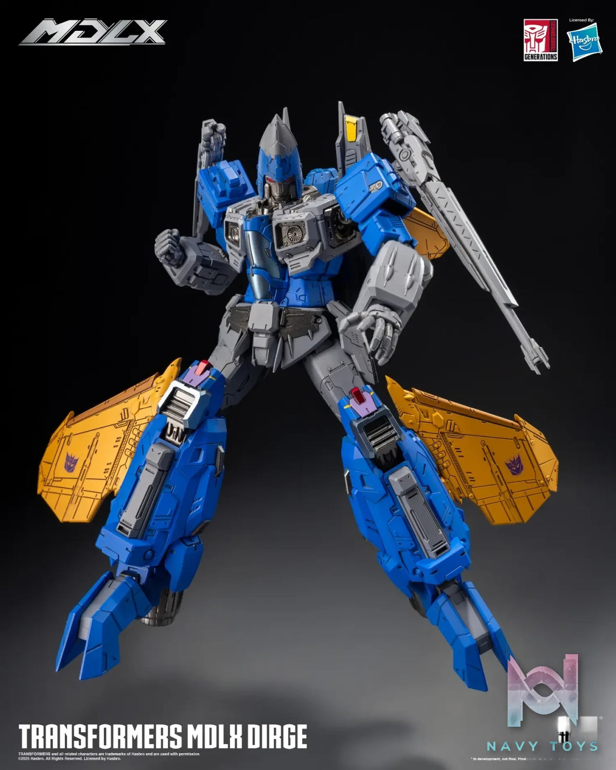 Threezero – Transformers Decepticon-MDLX Elegy #3Z0888 (Licensed)