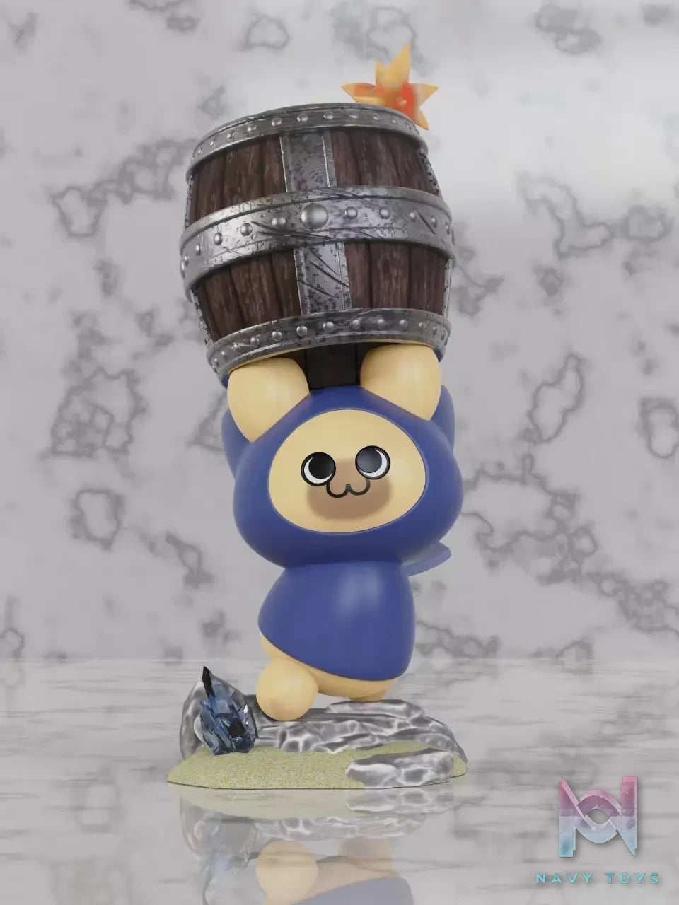 FeiMaoYingRi Studio – Monster Hunter Rise Felyne : CAT use Barrel Bomb