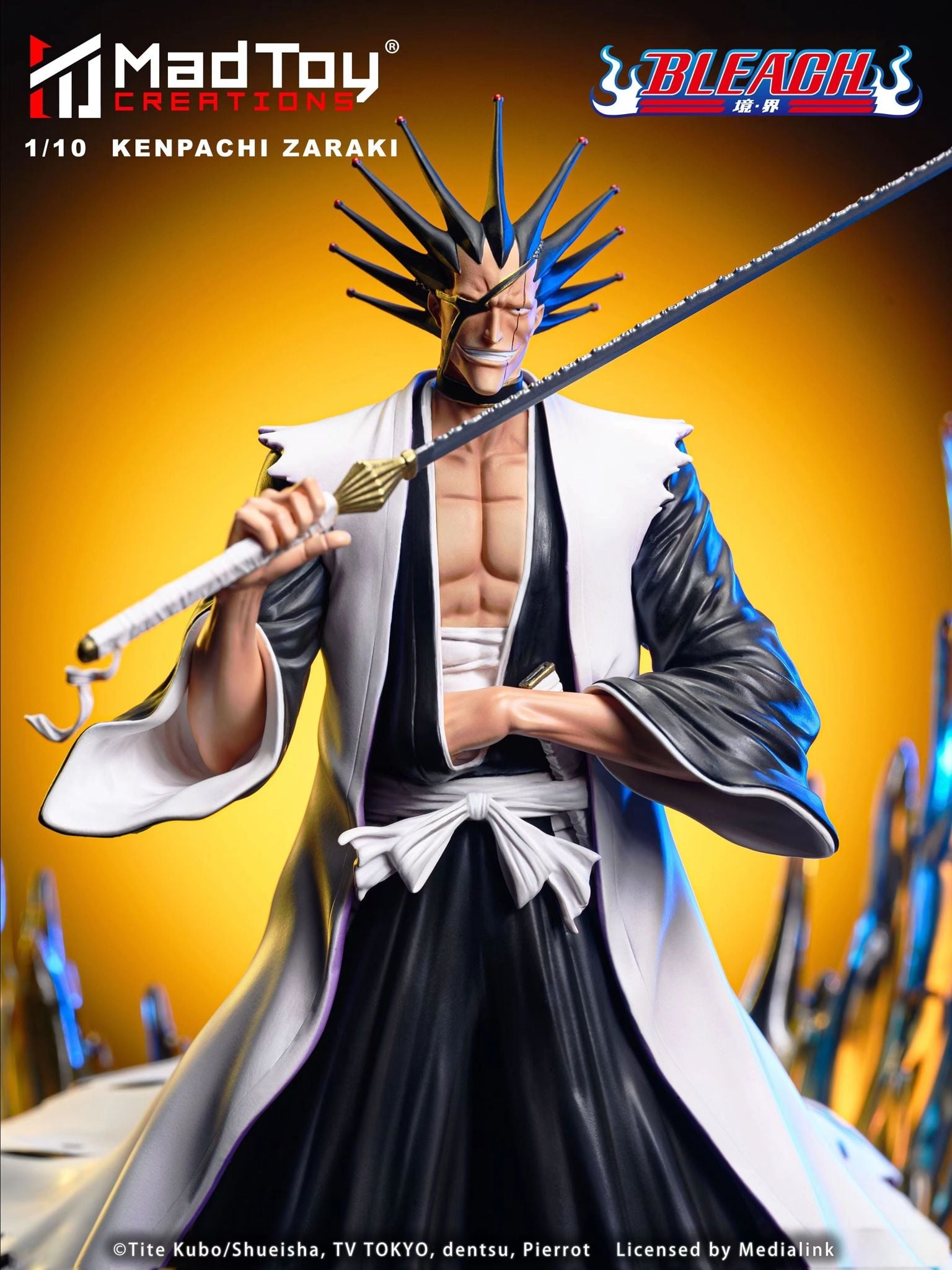 Zaraki Kenpachi - Bleach - MadToy Creation resin statue MadToy Creation Studio anime figure