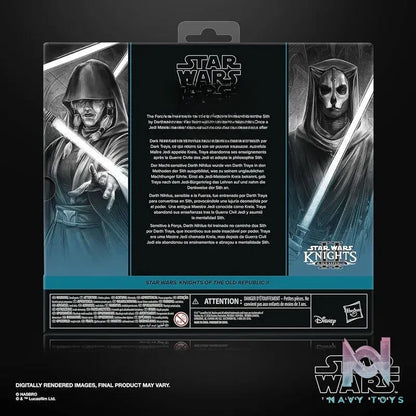 Hasbro Studio – Star Wars Darth Nihilus X Darth Traya 1/12 Scale Action Figure (Licensed)