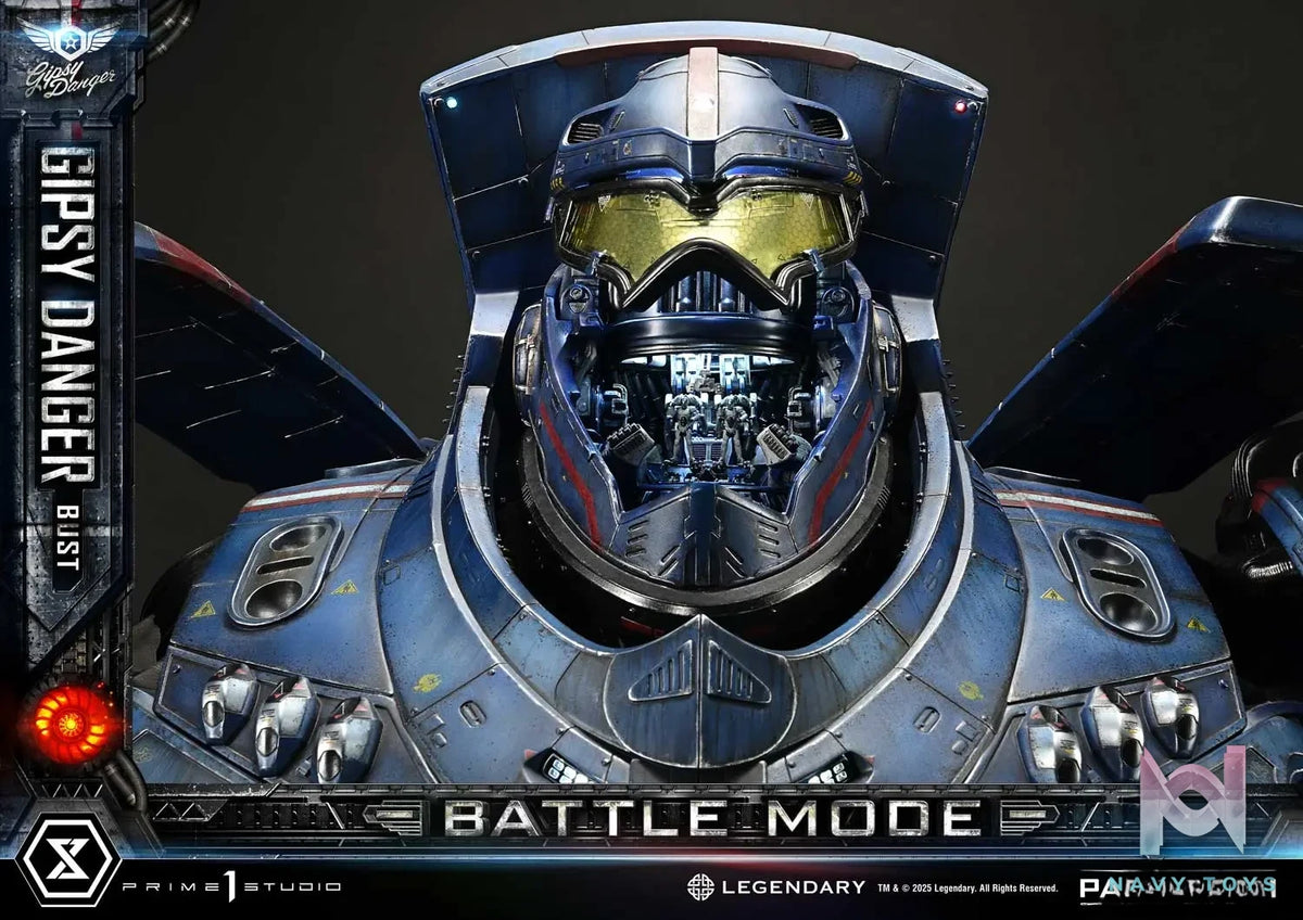 Prime 1 Studio – Life Size Bust Pacific Rim (Film) Gipsy Danger Battle Mode LSPACRIM-02 (Licensed)