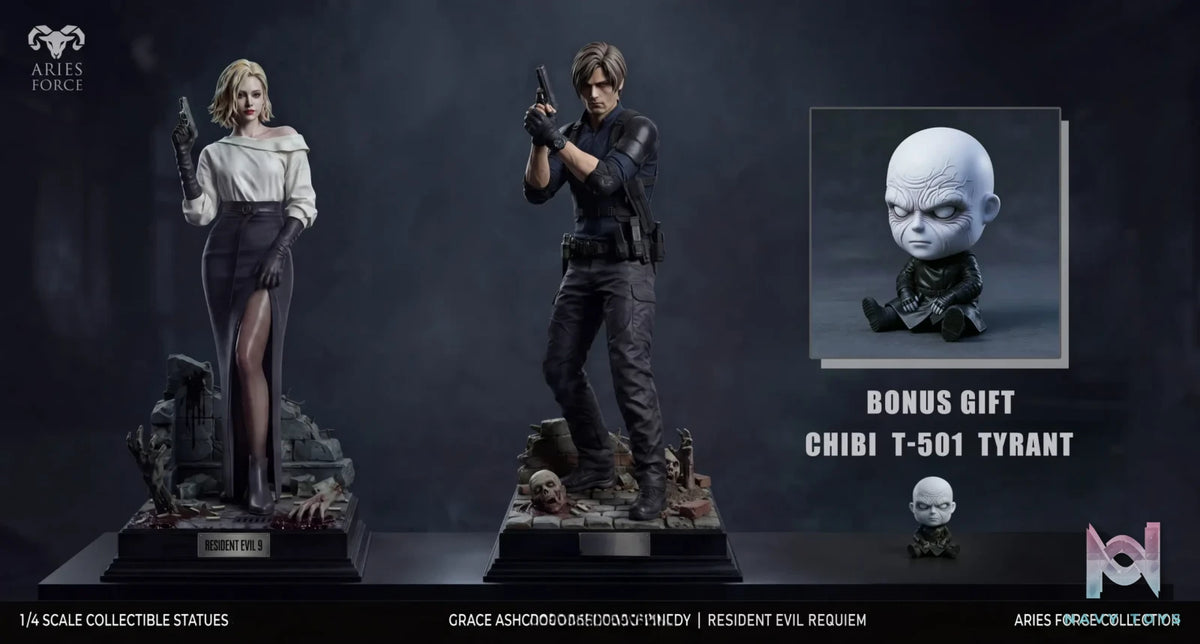 Aries Force Studio – Leon Scott Kennedy X Grace Ashcroft Resident Evil 9