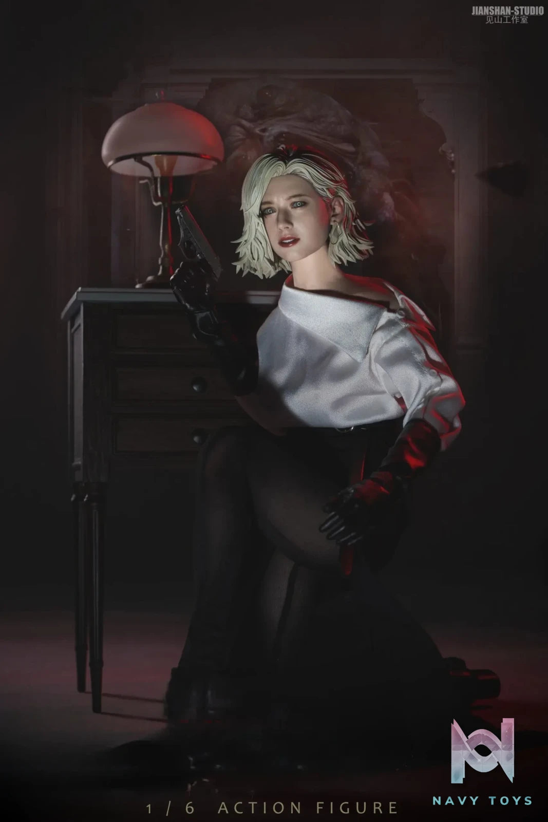 Jian Shan Studio – Grace Ashcroft 1/6 Cloth Action Figure Resident Evil Requiem