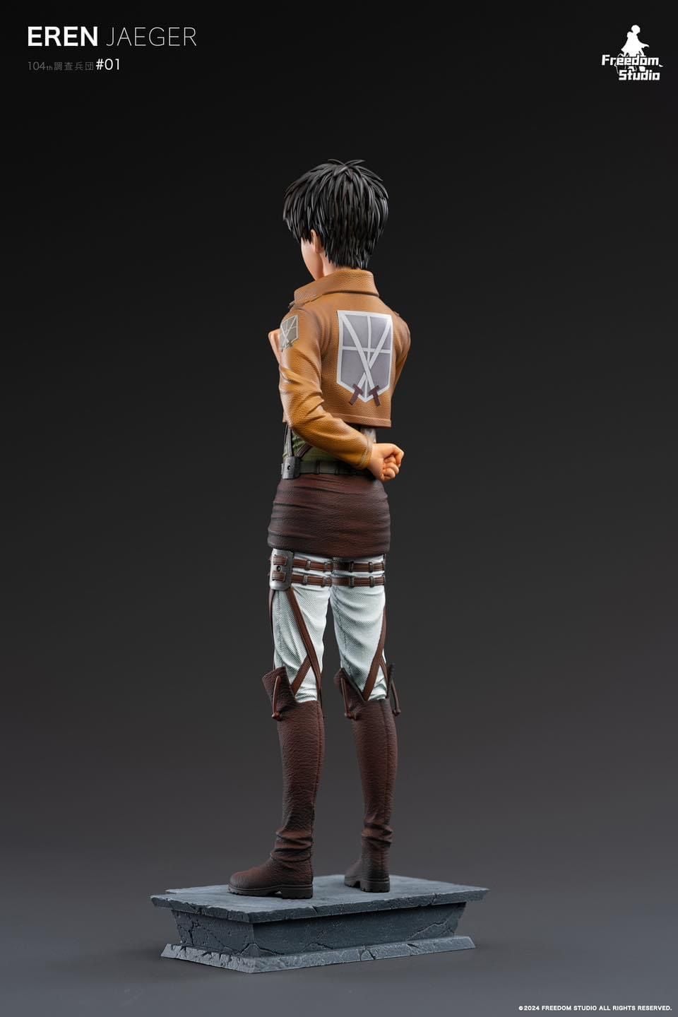 Eren Jeager - Attack On Titan - Freedom Studio resin statue freedom studio anime figure