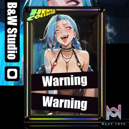 B&W Studio – Desktop Decor Card 016 Jinx League of Legends
