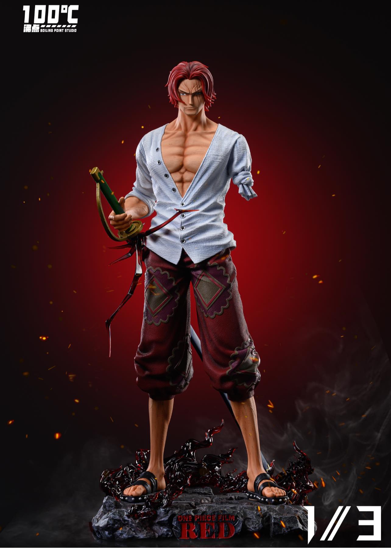 Shanks Boiling Point Studio resin statue boiling point studio anime figure
