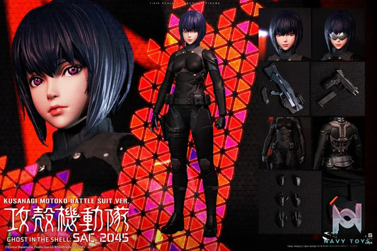 DAMTOYS – Ghost in the Shell SAC_2045 Motoko Kusanagi Combat Suit ver DMS044 (Licensed)