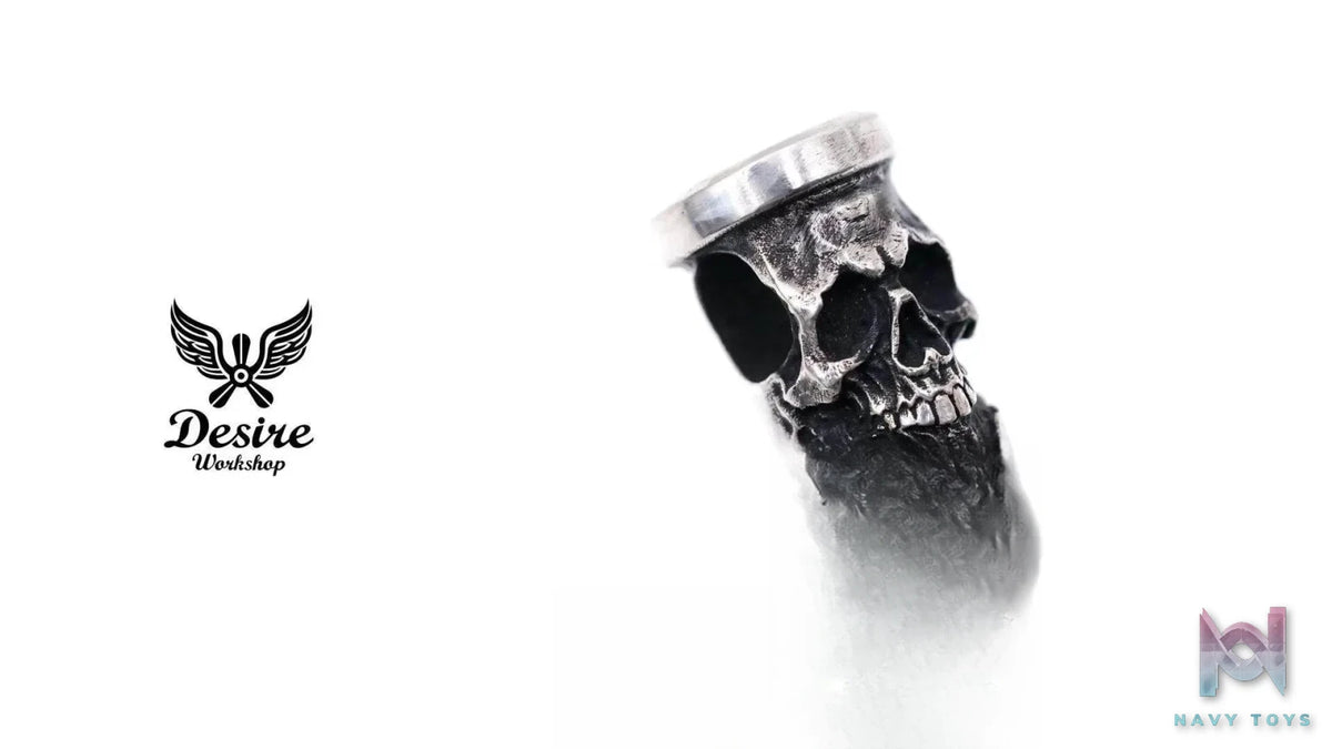 Raven Studio (silver jewelry) – Original Design Skull Bullet Pendant Original