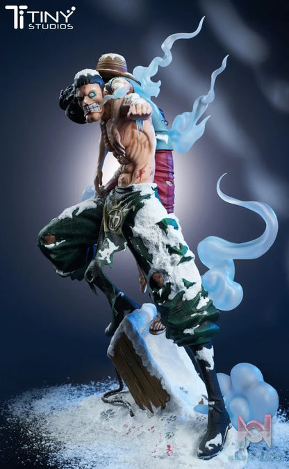 Tiny Studio – One Piece Flower of Friendship Bentham and Luffy
