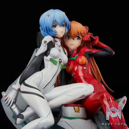 Union Creative – Neon Genesis Evangelion Rei X Asuka – twinmore Object – Complete Figures (Licensed)