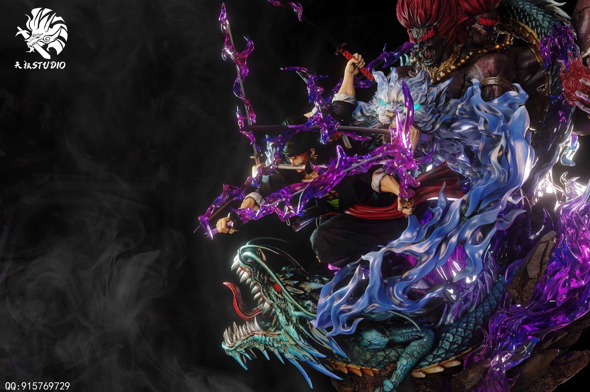 Roronoa Zoro resin statue TianQuan Studio anime figure