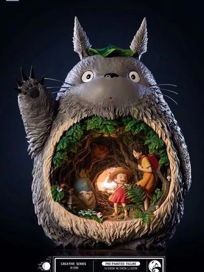 Totoro - My neighbor: Totoro - Zuoban Studio resin statue zuoban studio anime figure